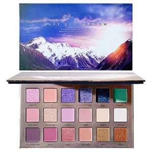 18 Colors Pigmented Eyeshadow Palette Glitter Pressed Pearls