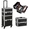 Ultimate Beauty Rolling Case: Your Stylish and Organized Makeup Travel