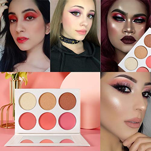 51FJVJc9XuL Highlighter & Bronzer Powder Contour Collection Set