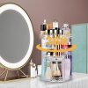 360° Rotating Makeup Organizer - Adjustable 6-Layer Beauty Storage