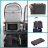 Silvatrip Carry On Travel Tote Bag for Women with Luggage Sleeve