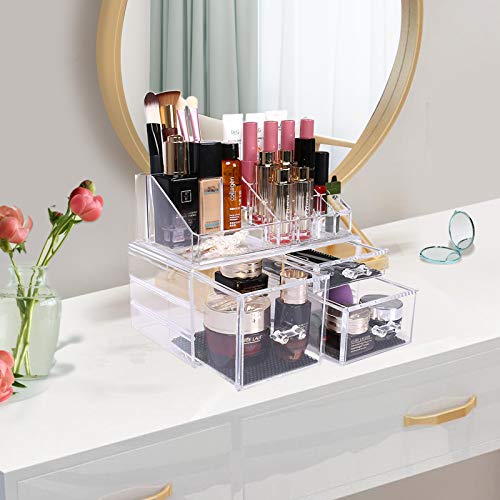 Acrylic Makeup Organizer, Clear Cosmetic Storage Organizer