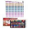 EYESEEK Eyeshadow Palette Makeup Brushes Set