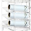 Premium Acrylic Rotating Beauty Lipstick Tower Organizer with Drawers