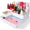 White Makeup Organizer for Vanity, Makeup Storage