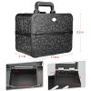 Joligrace Makeup Train Case Professional 12 inch