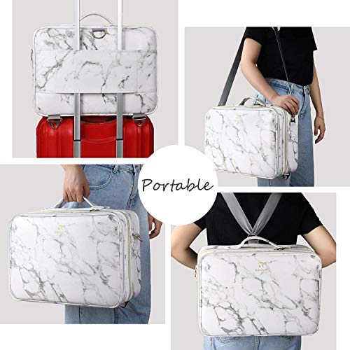 Relavel Marble Cosmetic Bag Large Size