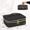 Teamoy Makeup Brushes Case with Top Handle