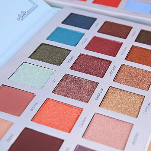 51HCFYyXdsL 21-Color Eyeshadow Palette - Create Stunning Eye Looks Anywhere with this Professional Palette! ??