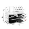 Acrylic Jewelry and Cosmetic Storage Makeup Organizer Set