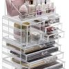 Makeup and Jewelry Storage Case Display Organizer