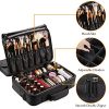 VASKER Large Makeup Case 3 Layers Professional Waterproof