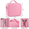 2-Layers Travel Makeup Bag Train Cosmetic Case