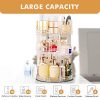 Makeup Organizer with 360° Rotation – 7 Adjustable Layers for Ultimate Storage Efficiency