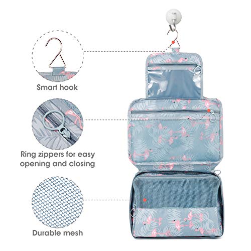 51JzBZU-6PL._SL500_ Hanging Travel Toiletry Bag Cosmetic Make up Organizer