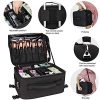 4 in 1 Rolling Makeup Case Train Case Professional