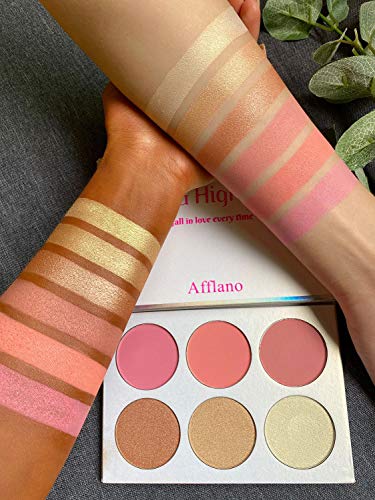 51LKiAj4W9L Highlighter & Bronzer Powder Contour Collection Set