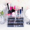 Transparent Cosmetic Makeup Acrylic Organizer Drawers