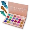 Pressed Chunky Glitter Eyeshadow Palette - 24 Ultra Pigmented Halloween Makeup Metallic Shades for Shimmering Eye Looks