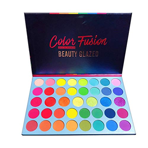 Versatile Matte Shimmer Glitter Eye Shadow Palette - Perfect for Any Occasion 1 Matte Shimmer Glitter Eye Shadow Pallet