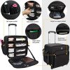 4 in 1 Rolling Makeup Case Train Case Professional