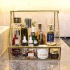 InnSweet Glass Makeup Organizer, Large Cosmetic Display Cases