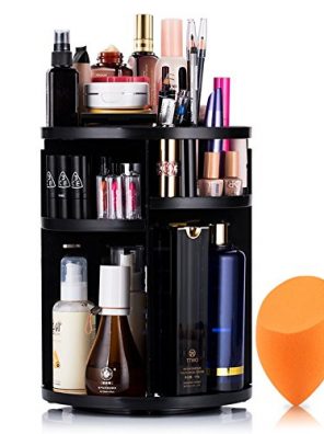 360 Degree Rotating Large Makeup Organizer