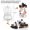 Makeup Organizer Clear Transparent Large 360 Degree Rotating