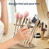 Makeup Brush Holder Organizer Acrylic Cosmetic Brushes Storage Box