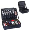 3 Layers Makeup Case - Professional Waterproof Travel Organizer