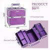 Frenessa Makeup Train Case Beauty Cosmetic Box