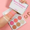 Highlighter & Bronzer Powder Contour Collection Set