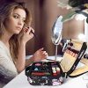 Kootek Travel Makeup Bag 2 Layer with Mirror
