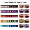 40-Color Highlight Eyeshadow Palette - Illuminate Your Eyes Anywhere, Anytime
