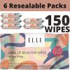 ELLE MAKEUP REMOVER WIPES, FACE AND EYES
