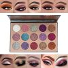 Sparkle and Shine with Our 15-Color Glitter Eyeshadow Palette - Shimmer, Pigmented, and Waterproof