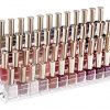 Clear Nail Polish Organizer 4 Tier Acrylic Display