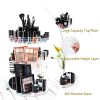 SUNFICON Rotating Makeup Organizer and Makup Storage