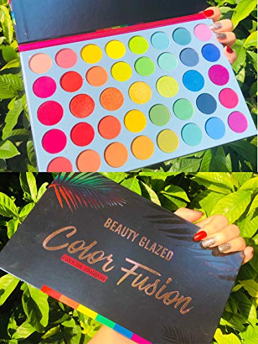 51QiXh5WyGL Versatile Matte Shimmer Glitter Eye Shadow Palette - Perfect for Any Occasion