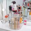 Exceleor 360 Makeup Rotating Organizer Clear Acrylic