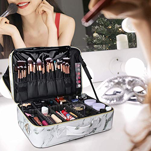Relavel Marble Cosmetic Bag Large Size