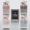 Makeup and Jewelry Storage Case Organizer Display Set