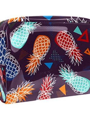 Portable Makeup Bag with Zipper for Women