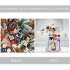 360° Rotating Makeup Organizer - Adjustable 6-Layer Beauty Storage
