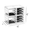 Acrylic Jewelry and Cosmetic Storage Makeup Organizer Set