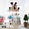 Makeup Organizer 360-Degree Rotating Cosmetic Storage Box