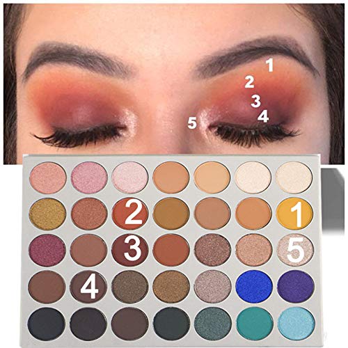 51SV0xwURRL.SL1500 vmree Eyeshadow Palette Pigmented Colors Makeup