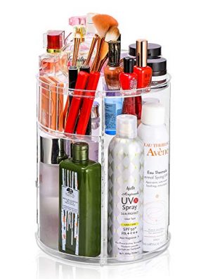 Adjustable Cosmetic Organizer Cosmetics Countertop