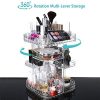 Makeup Organizer 360-Degree Rotating Cosmetic Storage Box