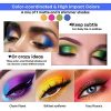 Neon Dream Palette: High-Pigment Eye Artistry with Unique Tools Included 🎨✨